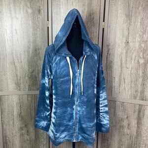 New! Livi Active blue tie dye zip up hoodie women's 18/20